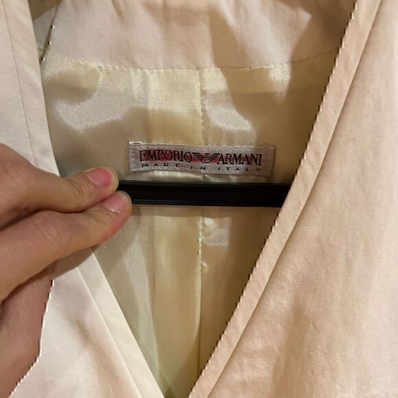 Emporio Armani White Jacket Blazer New With Tags EU 40 XS - Picture 4 of 5